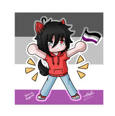 Sora Asexual&#39;s Flag